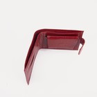 Кошелёк женский на кнопке, цвет красный - Фото 4