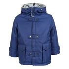 Куртка для мальчиков демисезонная, рост 98 см, цвет синий 17-435 - Фото 1