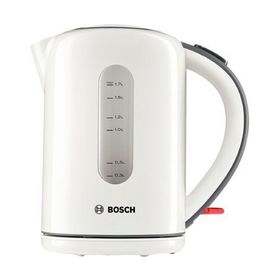 Чайник электрический Bosch TWK7601, пластик, 1.7 л, 2200 Вт, белый