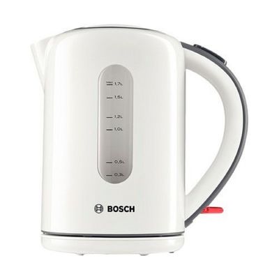 Чайник электрический Bosch TWK7601, пластик, 1.7 л, 2200 Вт, белый