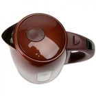 Чайник электрический "DELTA" DL-1007, пластик, 1.7 л, 2200 Вт, коричневый - Фото 2