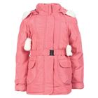 Куртка для девочек зимняя, рост 116 см, цвет коралловый 17-520 - Фото 1