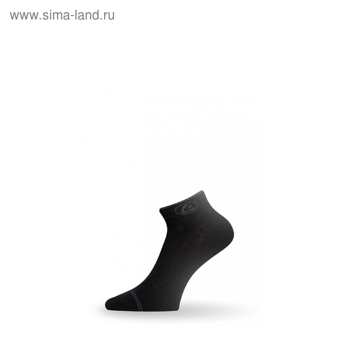 Носки короткие, летние, хлопок, цвет чёрный, размер M - Фото 1