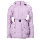Куртка для девочек зимняя, рост 134 см, цвет розовый 17-520 - Фото 1