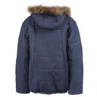 Куртка для мальчиков зимняя, рост 164 см, цвет тёмно-синий 17-412 - Фото 2