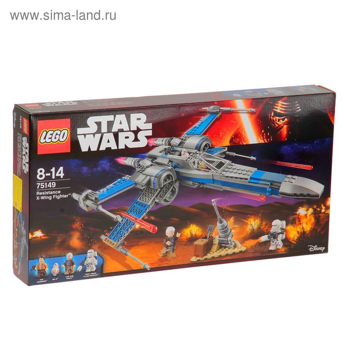 Конструктор "Истребитель Сопротивления X-wing", 740 деталей - Фото 1