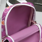 Рюкзак детский, отдел на молнии, наружный карман, цвет малиновый - Фото 3