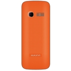 Сотовый телефон Maxvi C11, оранжевый - Фото 2