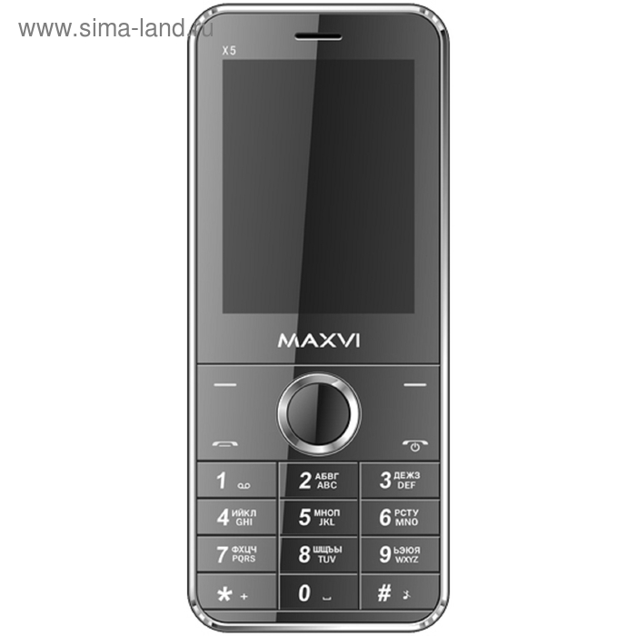 Сотовый телефон Maxvi X500, золотой - Фото 1