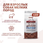 Сухой корм Monge Dog Speciality Mini для собак, ягненок/рис/картофель, 2.5 кг - Фото 1
