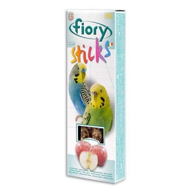 Лакомство FIORY Sticks для попугаев, с яблоком, 2х30 г.