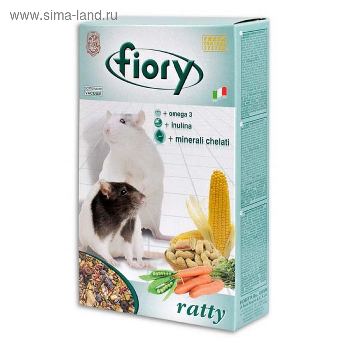 Сухой корм FIORY Ratty для крыс, 850 г - Фото 1