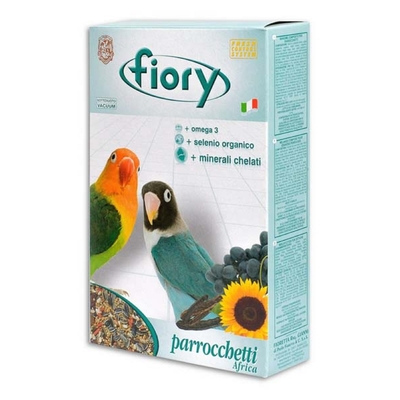 Корм FIORY Parrocchetti Africa для средних попугаев, 800 г