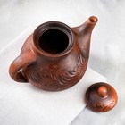 Чайник для заварки "Восток", декор, красная глина, 1.6 л, микс - Фото 2