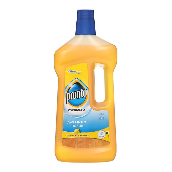 Средство для мытья полов Рronto "Лимон", 750 мл - Фото 1