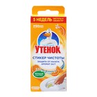 Стикер чистоты Туалетный утенок "Цитрус", 3 шт, 30 г 1592538 - фото 11371775