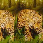 Постельное бельё "Этель престиж" евро Леопард в тропиках 200*220 см, 220*240 см, 50*70 + 5 см - 2 шт. - Фото 2