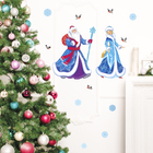 Наклейки Декоретто "В гостях у Деда Мороза и Снегурочки" 50х70 см - Фото 4