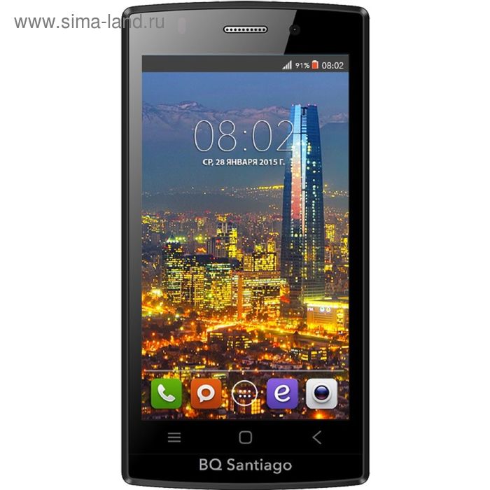 Смартфон BQ S-4505 Santiago pink 2sim - Фото 1