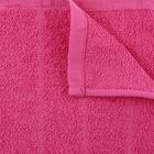 Полотенце махровое, цвет ярко-розовый, размер 47х90 см, хлопок 280 г/м2 - Фото 2