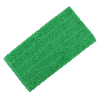 Полотенце махровое, цвет зелёный, размер 75х150 см, хлопок 280 г/м2