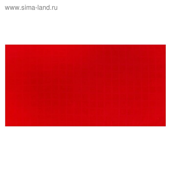 Полотенце махровое банное, цвет красный, размер 70х140 см, хлопок 340 г/м2 - Фото 1