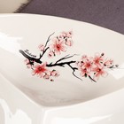 Менажница «Орешник», с деколью, 22 см, белая, МИКС - Фото 3