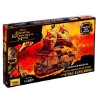 Сборная модель-корабль «Корабль капитана Джека Воробья Чёрная Жемчужина» Звезда, 1/350, (6513) - Фото 8