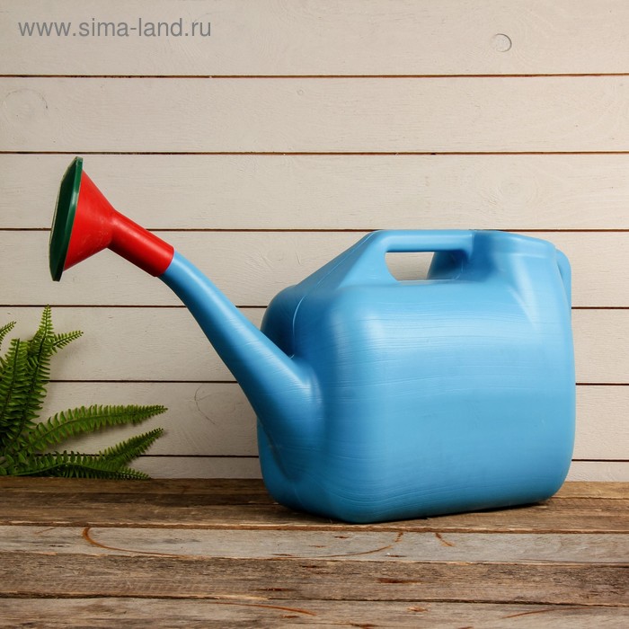 Лейка, 10 л, с рассеивателем, цвет МИКС - Фото 1