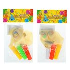 Шар латексный "Конфетти звезды" 3 шт. 12" Прозрачный - Фото 2