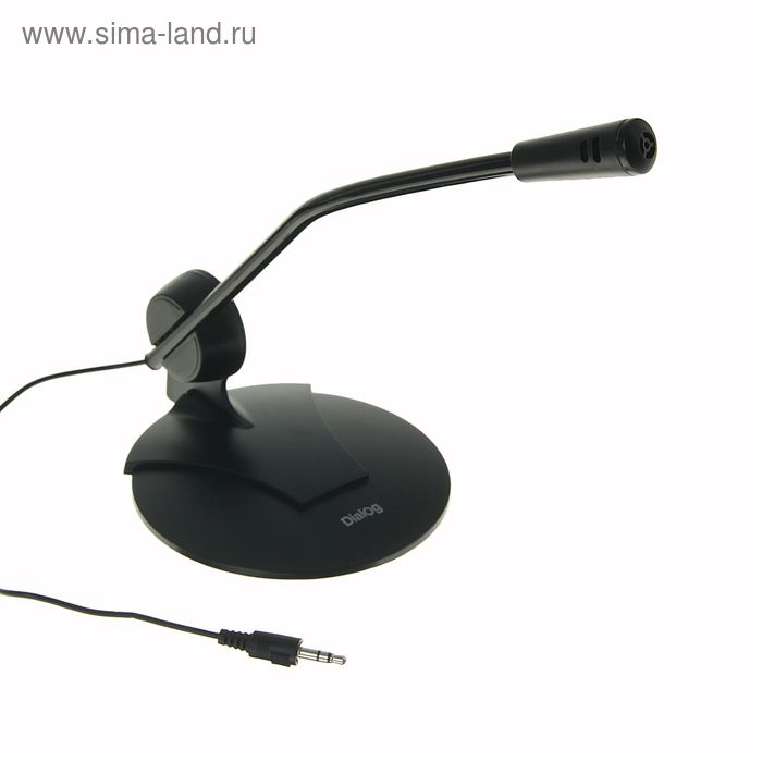 Микрофон настольный Dialog M101B STAND, черный. - Фото 1