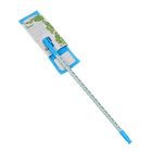 Швабра для мытья пола плоская Доляна «Мозаика», насадка из микрофибры 43×13 см, телескопическая ручка 68-120 см - Фото 3