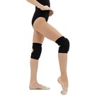 Наколенники для гимнастики и танцев Grace Dance, с уплотнителем, р. XS, 3-6 лет, цвет чёрный - Фото 4