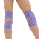 Наколенники для гимнастики и танцев Grace Dance, с уплотнителем, р. S, 7-10 лет, цвет сиреневый - Фото 4