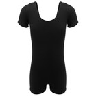 Купальник для гимнастики и танцев Grace Dance, р. 28, цвет чёрный - Фото 7