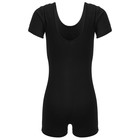 Купальник для гимнастики и танцев Grace Dance, р. 38, цвет чёрный - Фото 6