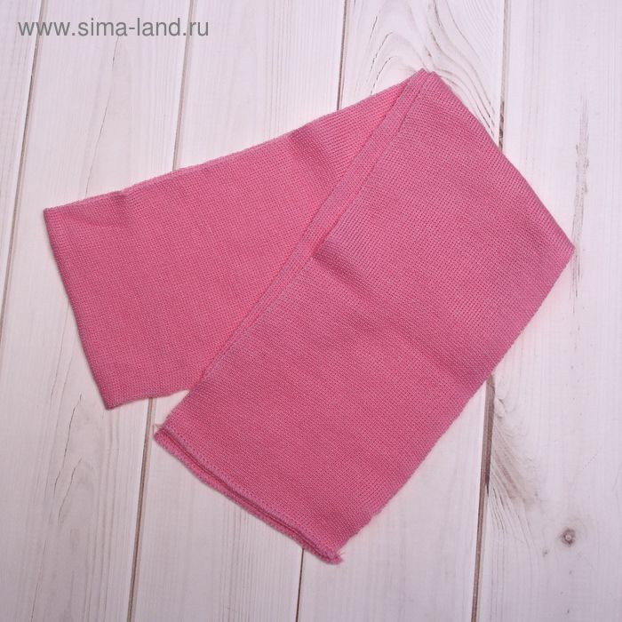Шарф для девочки, размер 100х12 см, цвет розовый (арт. 1195_Д) - Фото 1