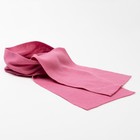 Шарф для девочки, размер 146 х20 см, цвет розовый - Фото 1