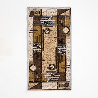 Ковер «Мокко», прямоугольный, 50×80 см, полипропилен 100%, джут