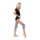 Наколенники для гимнастики и танцев Grace Dance, с уплотнителем, р. XS, 3-6 лет, цвет сиреневый - фото 4559501