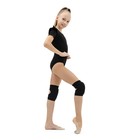 Наколенники для гимнастики и танцев Grace Dance, с уплотнителем, р. S, 7-10 лет, цвет чёрный - фото 4559533