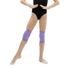 Наколенники для гимнастики и танцев Grace Dance, с уплотнителем, р. M, 11-14 лет, цвет сиреневый - фото 4559591