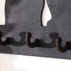 Ключница открытая "Две кошки"  20,5×17,5×3 см МИКС - фото 20663855