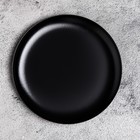 Подсвечник "Чашка" металл, 14 см, чёрный муар - Фото 3