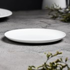 Подсвечник плоский «Чашка», металл, 14 см, белый - Фото 2