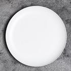 Подсвечник плоский «Чашка», металл, 14 см, белый - Фото 3