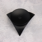 Подсвечник "Звездочка" металл на 1 свечу, 9х3,5 см, черный - Фото 3