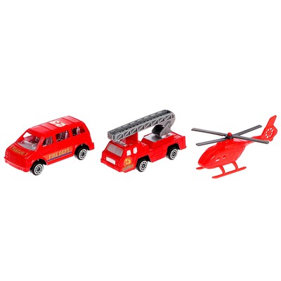 Парковка для машин «Служба спасения», 2 уровня, вертолетная площадка