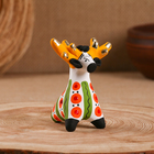 Дымковская игрушка «Свистулька олень» 9 см - Фото 2