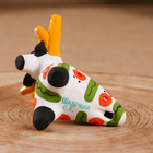 Дымковская игрушка «Свистулька олень» 9 см - Фото 6